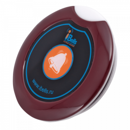 Купить Ibells 305 - мини кнопка вызова вишня в Белогорске Купить Ibells 305 - мини кнопка вызова вишня в Белогорске